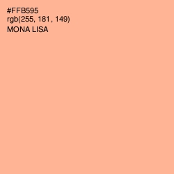 #FFB595 - Mona Lisa Color Image